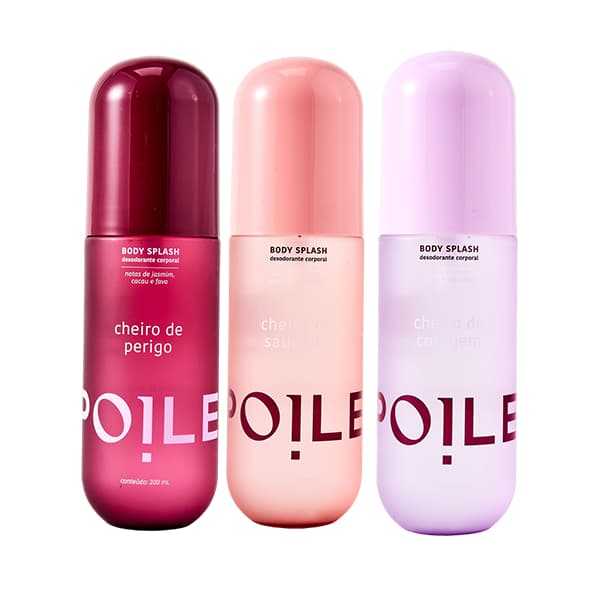 Kit Body Splash: Perigo, Saudade e Coragem (200ml cada) - Spoiler