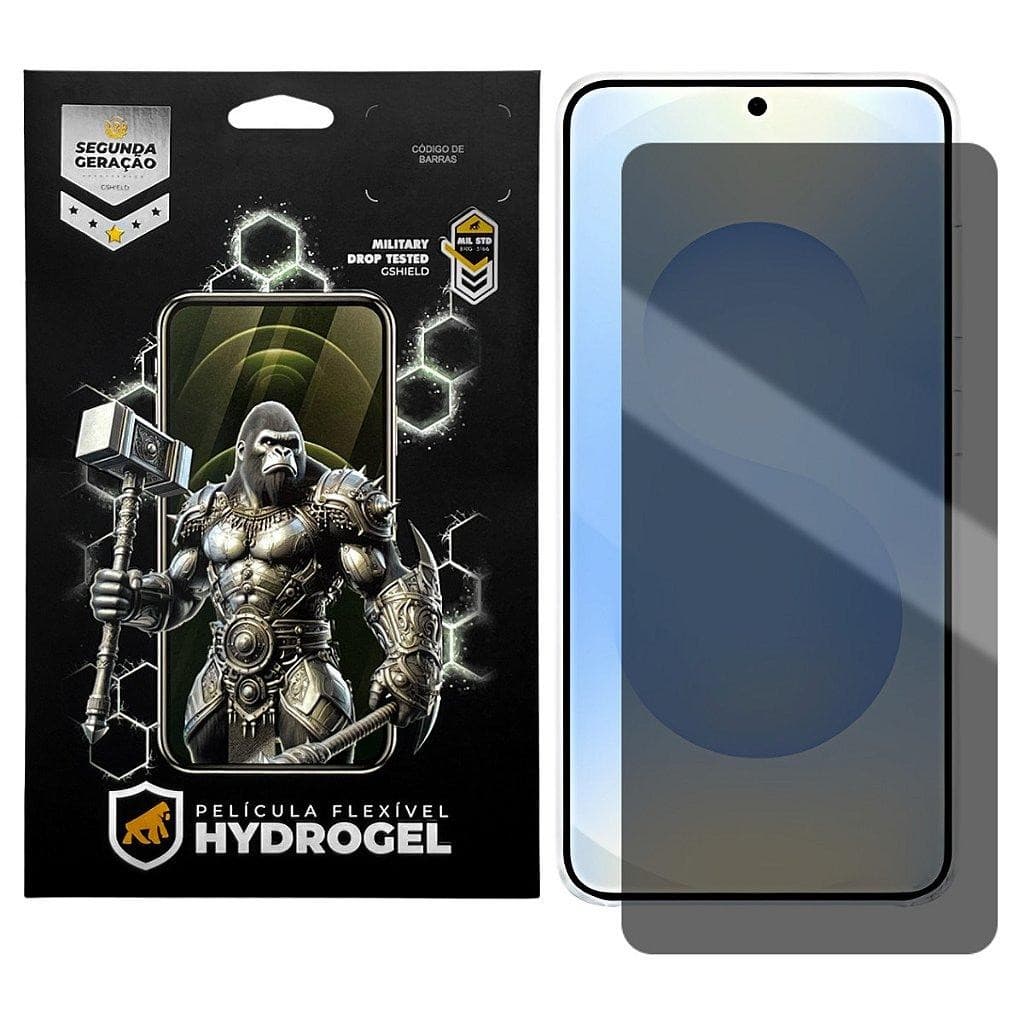 Película Privacidade Anti-espionagem para Samsung Galaxy S25 Plus - Hydrogel - Gshield
