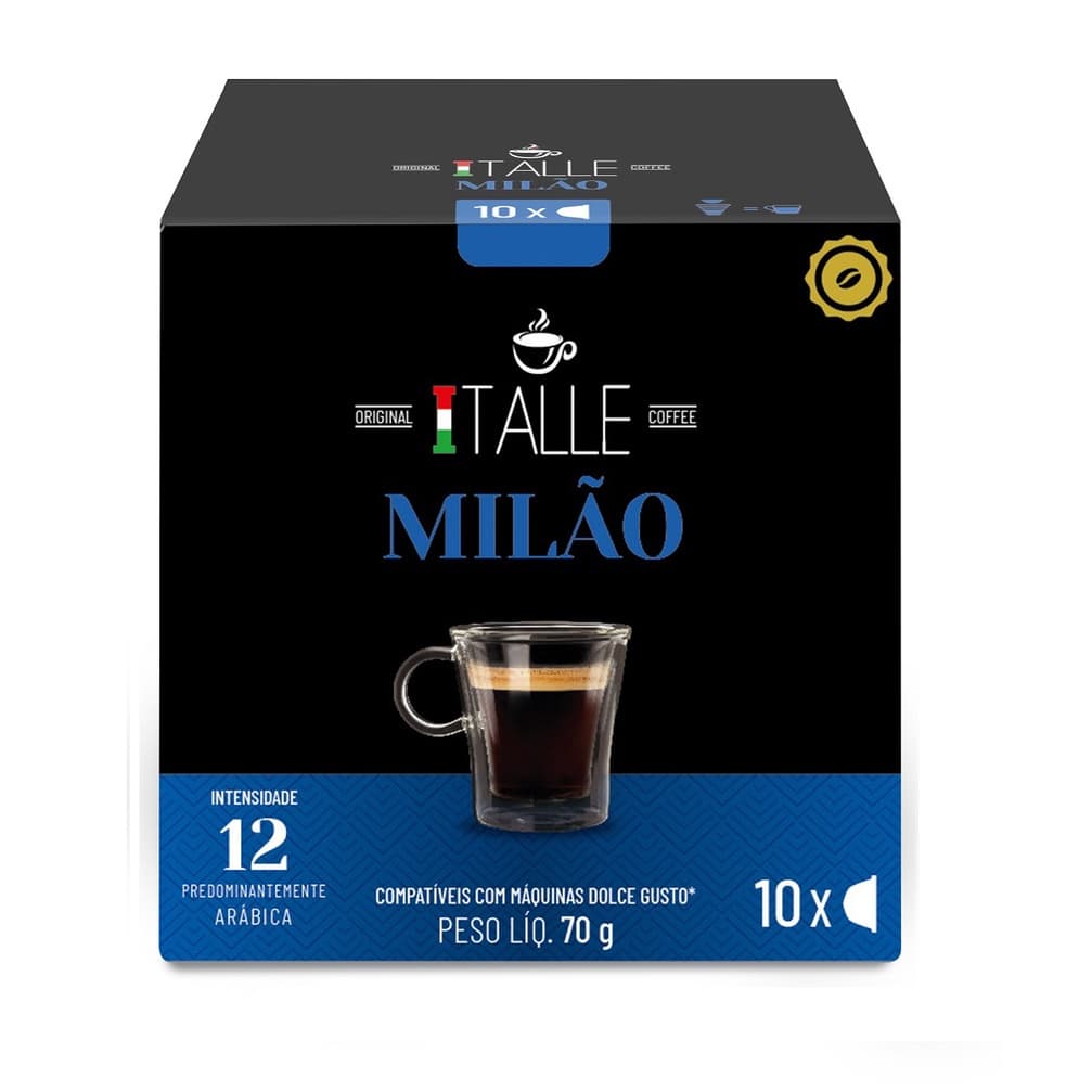 Cafe Capsula Dolce Gusto Milao Cafe Italle 1 Und